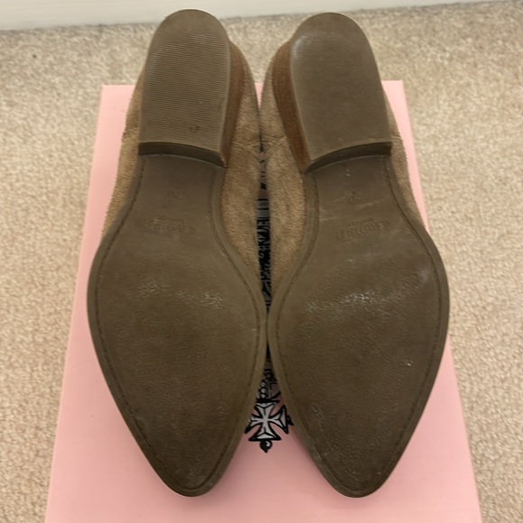 Faux Suede Tan Ankle Booties - Picture 8 of 9